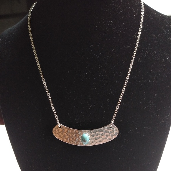 Sarah Coventry turquoise color Necklace - Picture 2 of 4